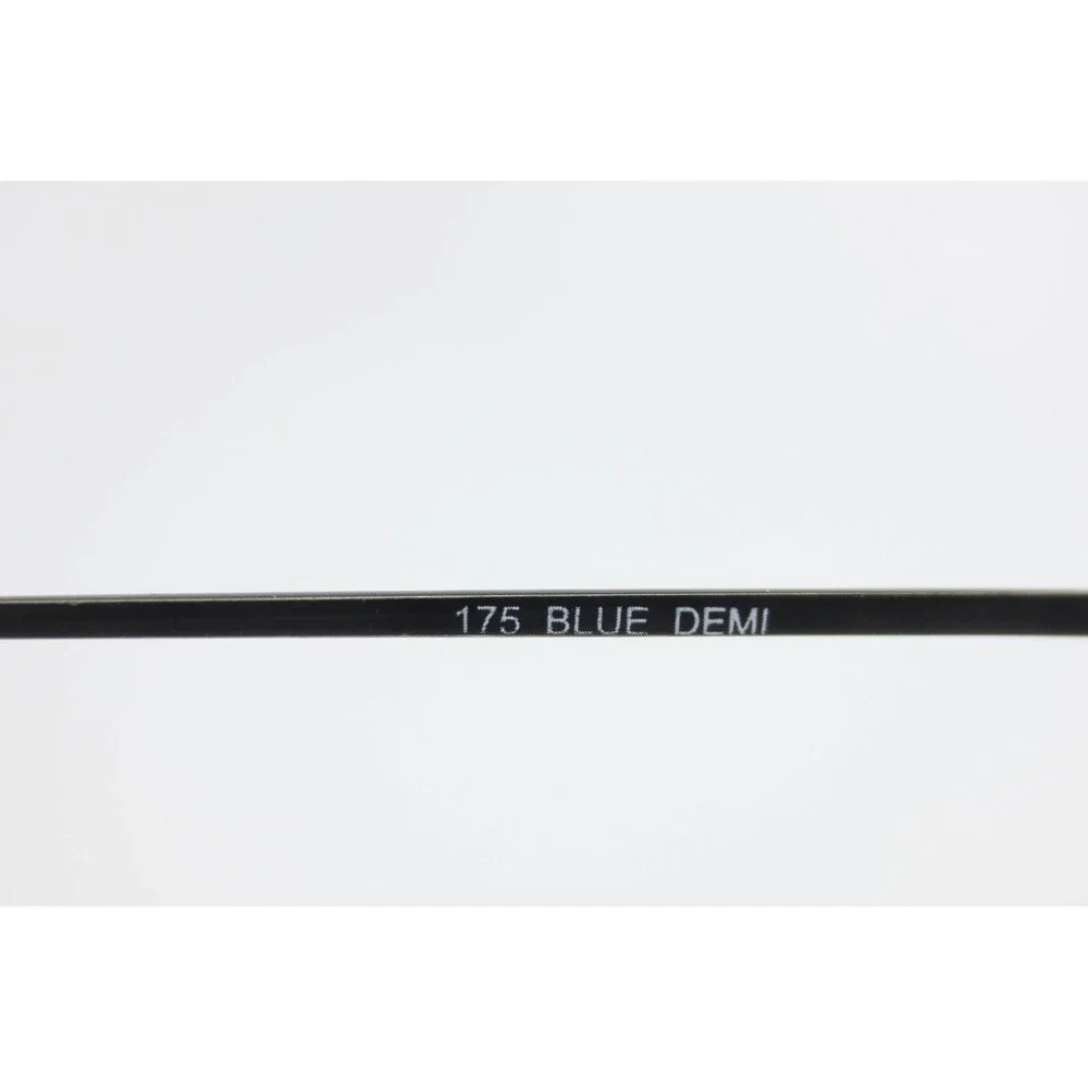 Blue Demi Oval Eyeglass Frames with Integrated Spring Hinge 175 39303